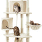79" Multi-Level Cat Tree Tower, 5 Levels, Condo & Perches