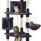 79" 5-Tier Cat Tree Condo with Scratching Posts & Perches