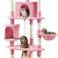 79" Multi-Level Cat Tree Tower, 5 Levels, Condo & Perches